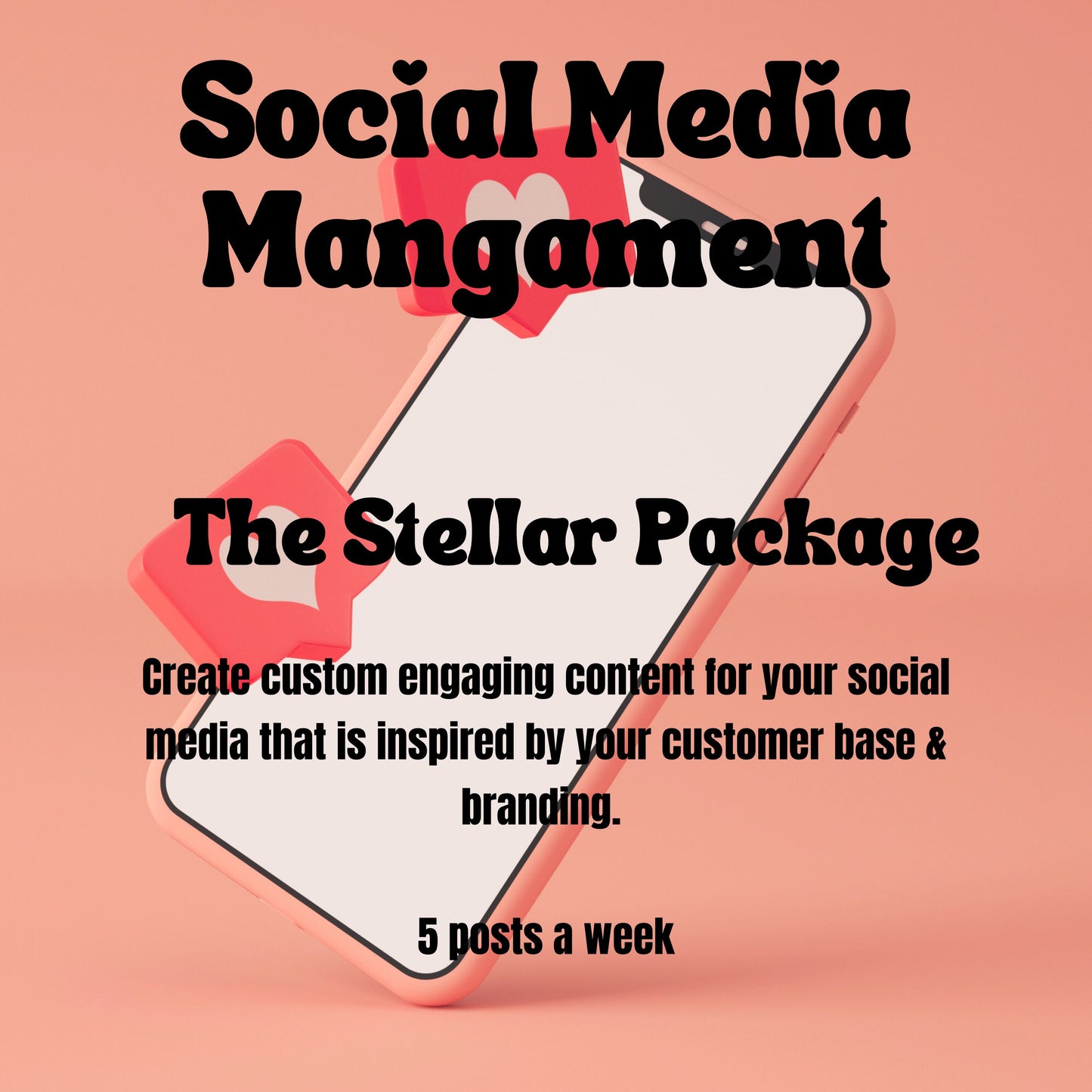 Social Media Management: Stellar Package