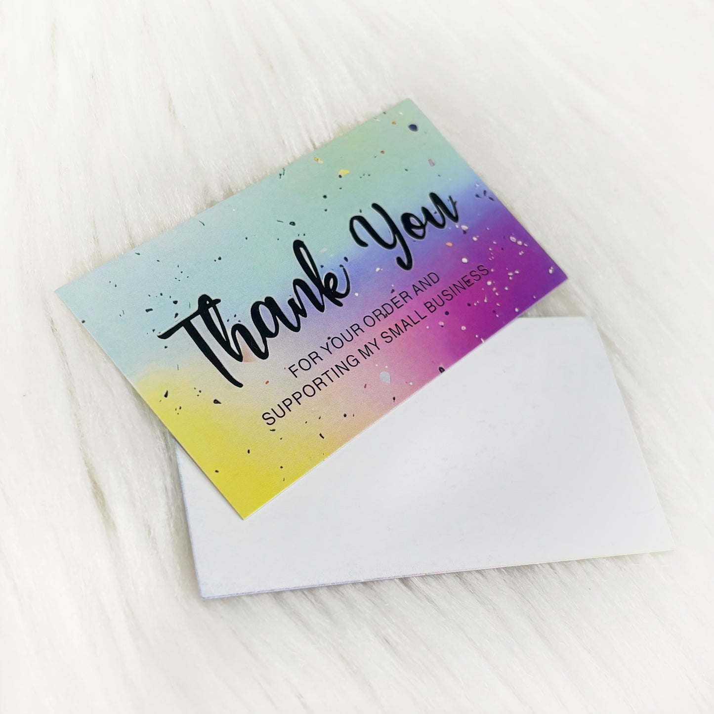 50Pack-Colorful Thank You Cards