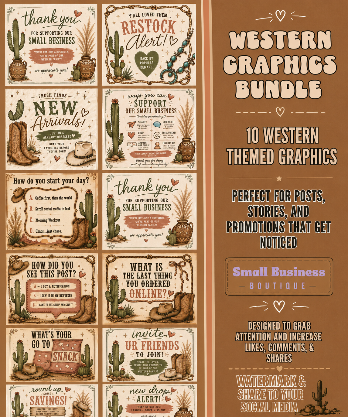 Western Graphic Bundle