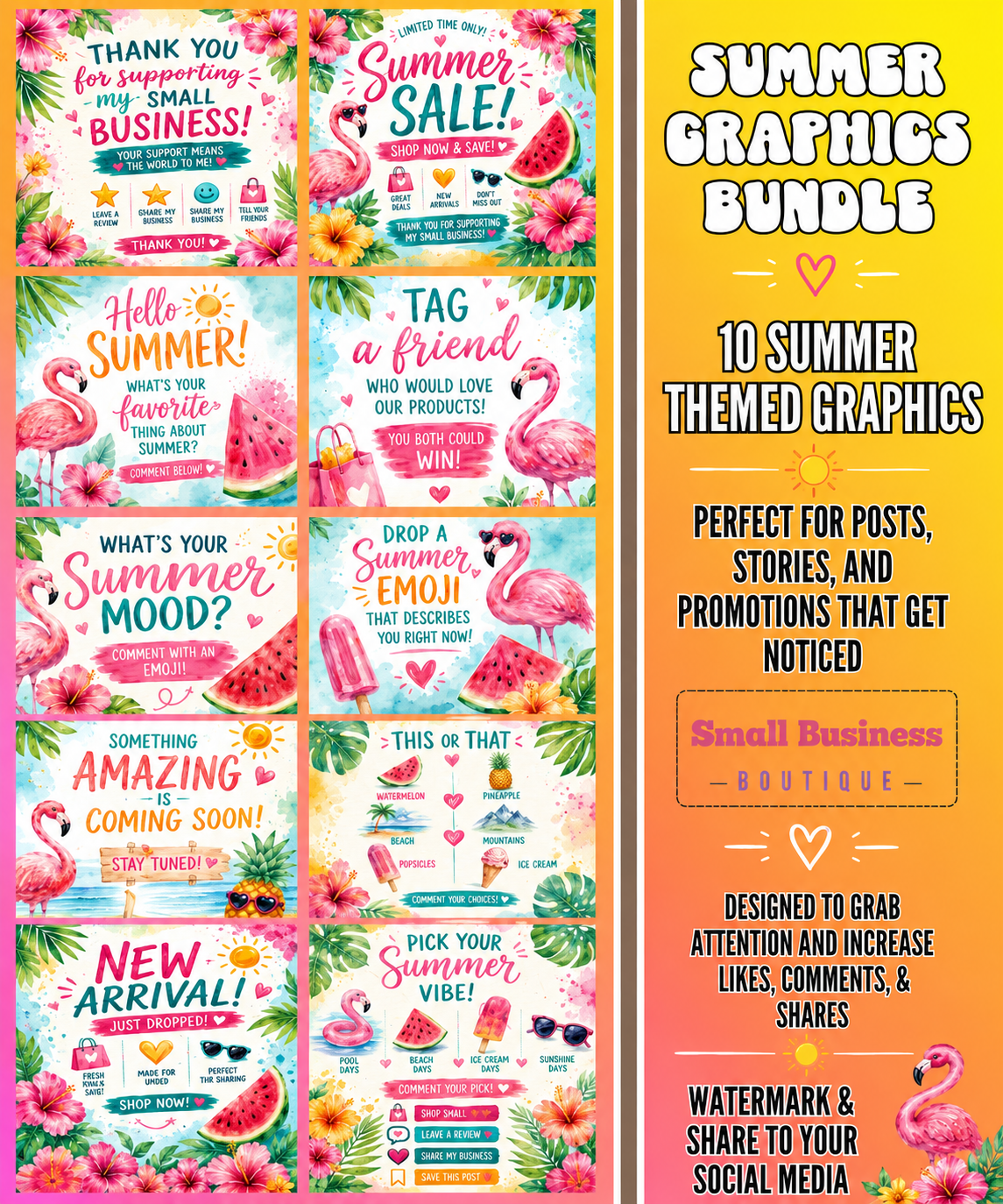 Summer Graphic Bundle
