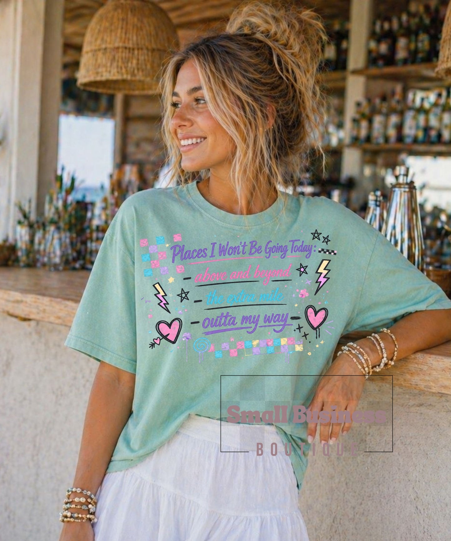 “Places I Won’t Be Going Today Tee