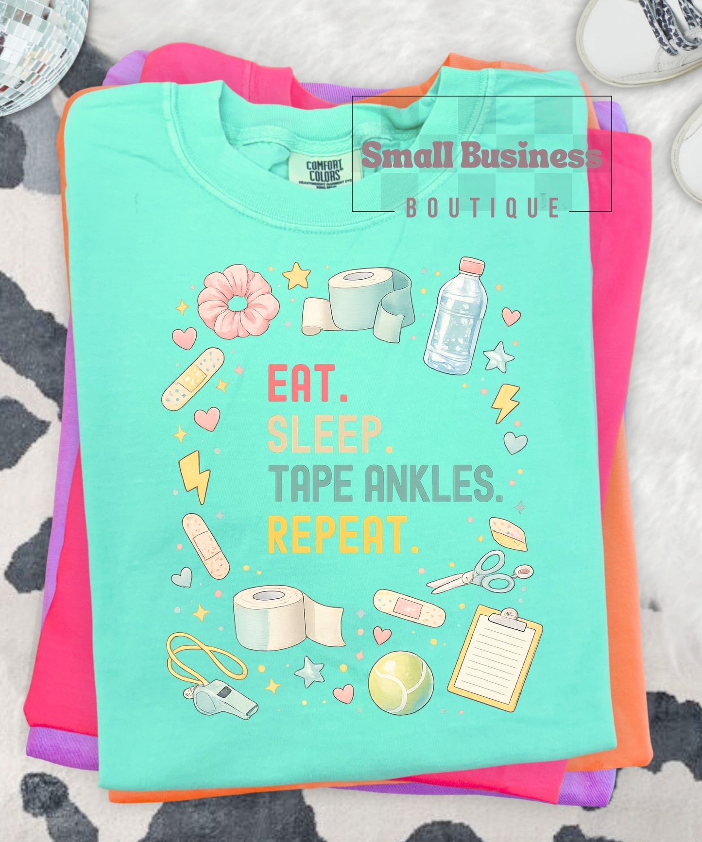 Eat.Sleep.Tape Ankles.Repeat