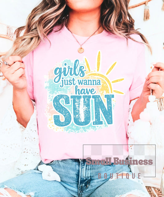 Girls just wanna have sun