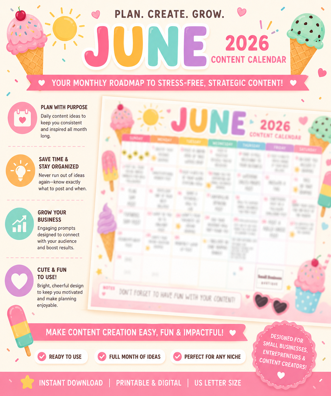June Content Calendar