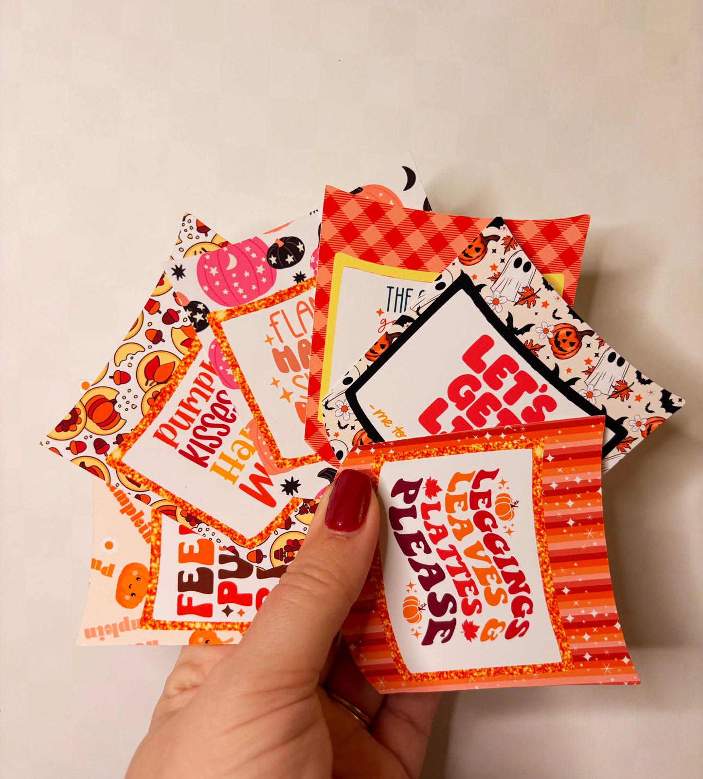 Candle with Cardstock