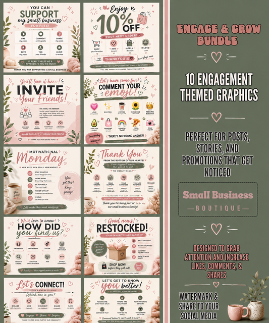 Engage & Grow Graphic Bundle