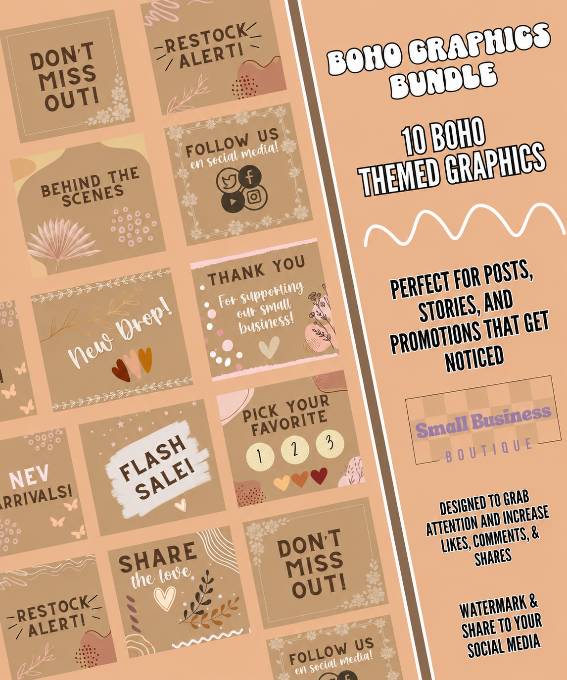 Boho Graphic Bundle