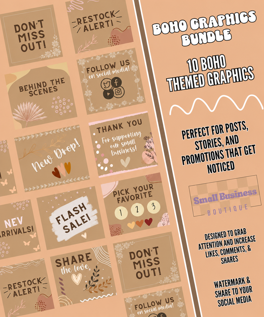 Boho Graphic Bundle