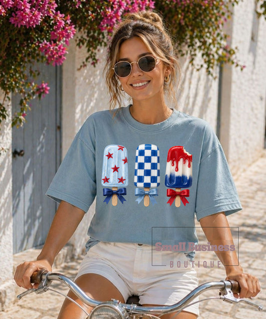 Patriotic popsicles