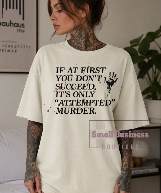 True Crime Graphic T-Shirt