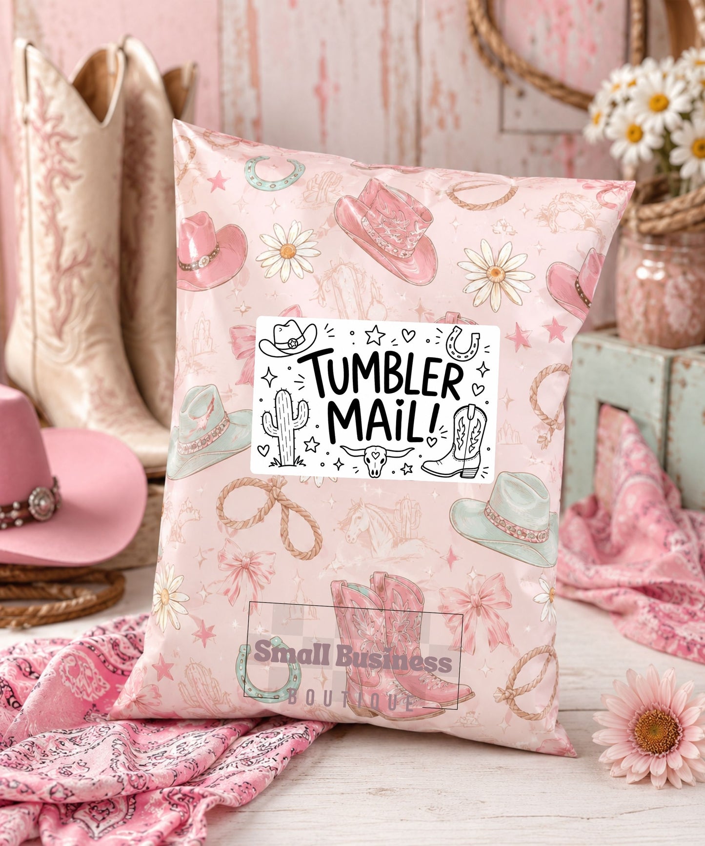 Tumbler Mail Western